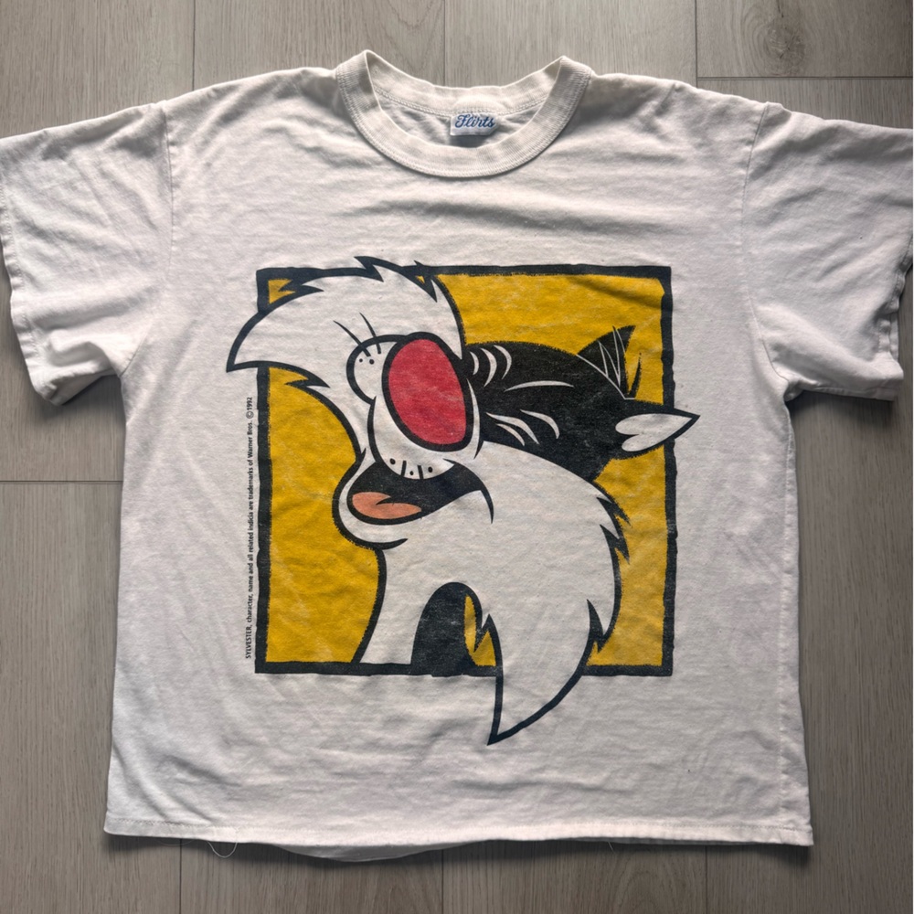 Vintage 1992 Sylvester the Cat T-Shirt -Flint